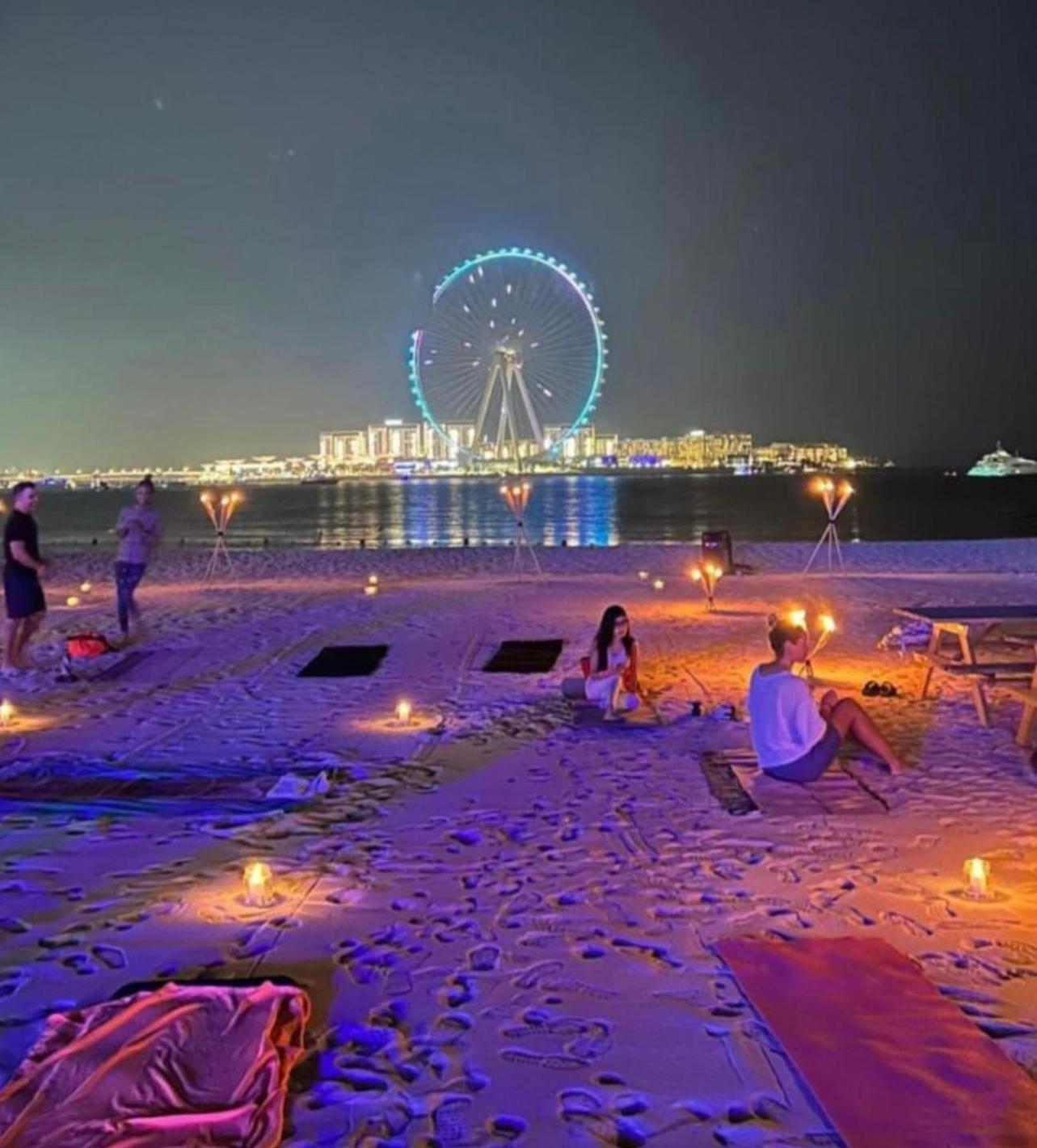 Seaview Beach Hostel Jbr - Walk To Beach - Gym - Pool - Metro Station ドバイ エクステリア 写真