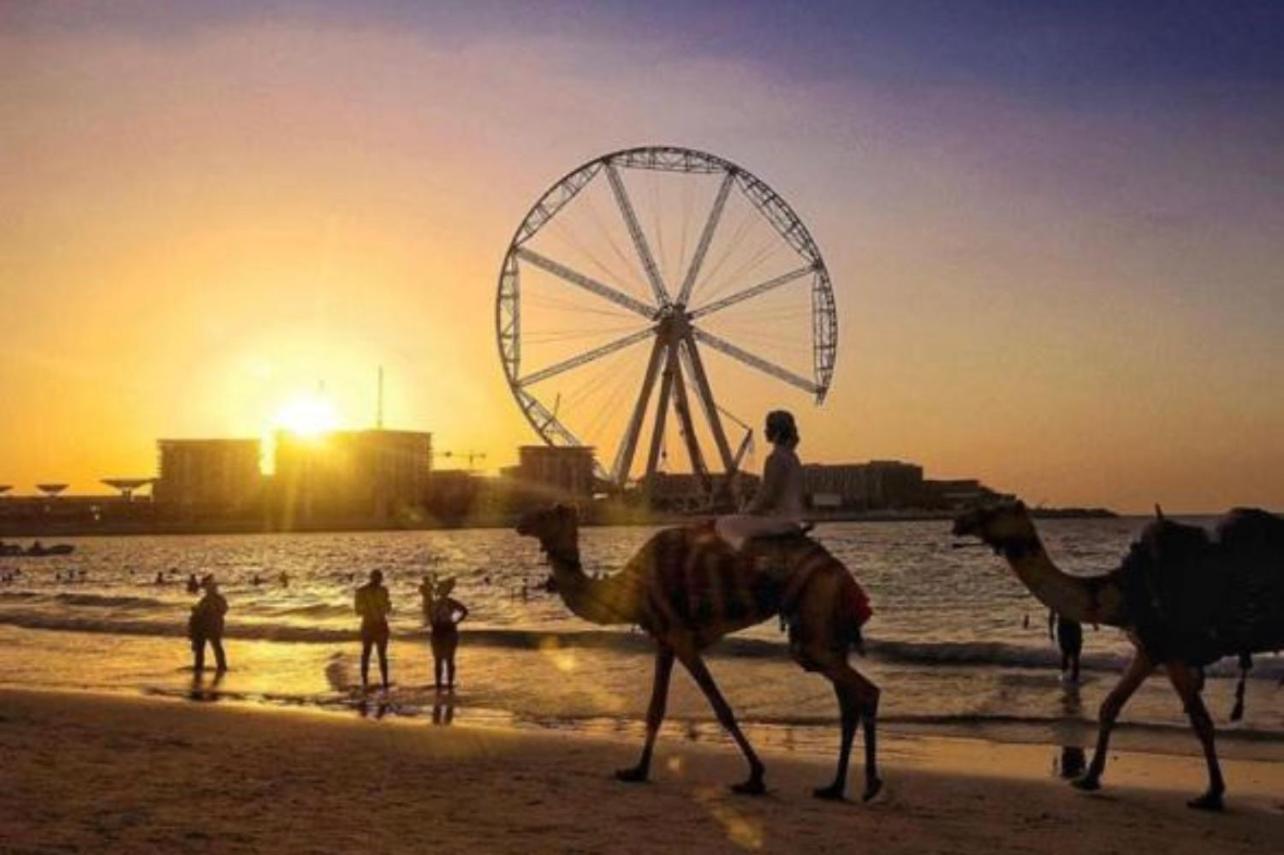 Seaview Beach Hostel Jbr - Walk To Beach - Gym - Pool - Metro Station ドバイ エクステリア 写真