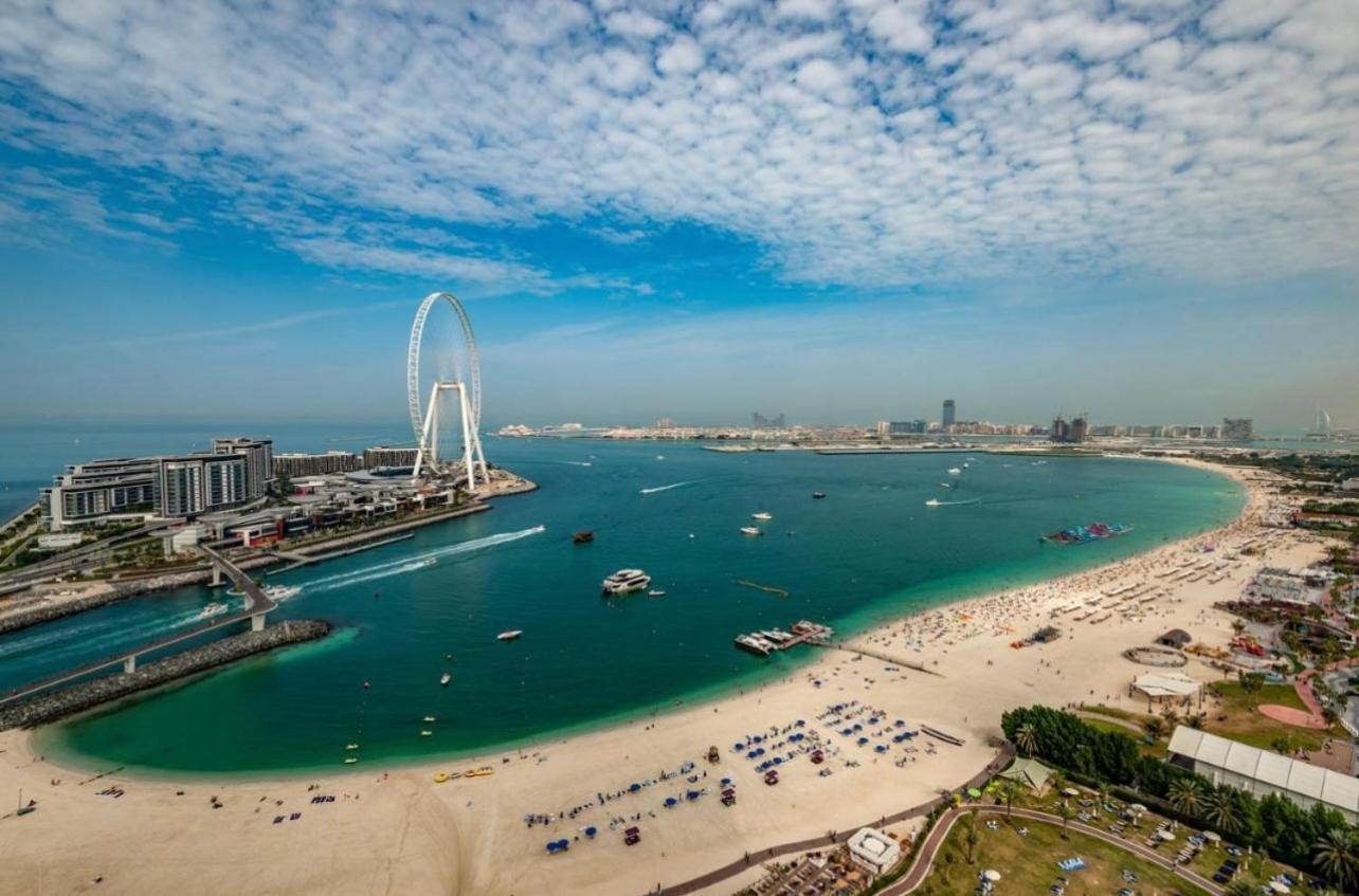 Seaview Beach Hostel Jbr - Walk To Beach - Gym - Pool - Metro Station ドバイ エクステリア 写真